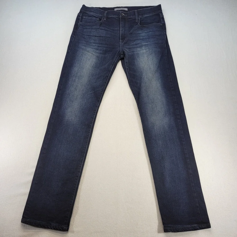 Joe's Jeans The Brixton Mens 34x34 Blue Ormond Straight Narrow Stretch Denim